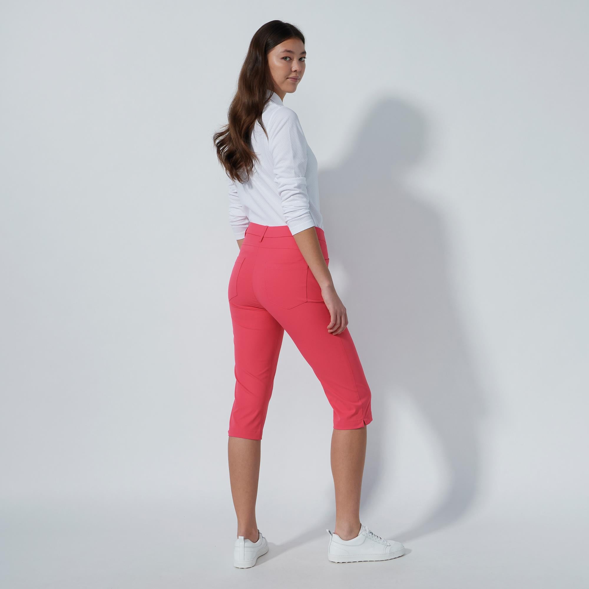 Daily Sports Lyric V2 Ladies Golf Capri Intense Coral 74CM